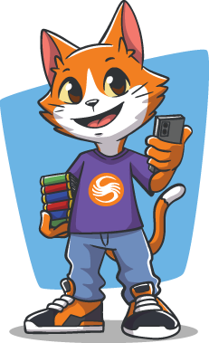 Storlann catalogue cat mascot